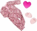 Our Generation 46 cm Gracia Doll in Leopard-Print Pajama - Image 3