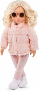 Our Generation 18-inch Fashion Doll Ava with Pink Faux-Fur Coat - Image 3