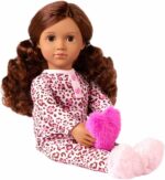 Our Generation 46 cm Gracia Doll in Leopard-Print Pajama - Image 2