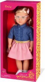 Our Generation 18-inch Doll with Glasses Emily - Image 4