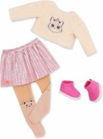 Our Generation 46 cm Doll Sheela & Pet Cat Plush Set - Image 6