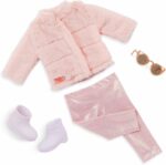 Our Generation 18-inch Fashion Doll Ava with Pink Faux-Fur Coat - Image 5