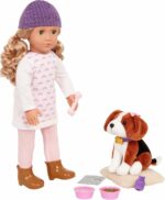 Our Generation 18-inch Doll & Pet Puppy-Ember & Elsie Beagle - Image 2