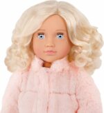 Our Generation 18-inch Fashion Doll Ava with Pink Faux-Fur Coat - Image 4