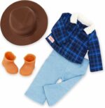 Our Generation 18-inch Boy Doll Dustin in Western-Style Country Outfit - Image 3