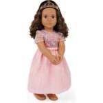 Our Generation 18-inch Doll Estrella with Pink Gown & Tiara