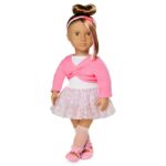 Our Generation 46 cm Ballerina Doll Mika in Butterfly Ballet Outfit
