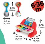 Baby Einstein First Tunes Magic Baby Gift Set with Two Rattles and Piano - Image 2