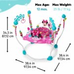 Bright Starts Minnie Mouse Activities Baby Activity Jumper - Image 6