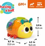 Bright Starts Spin And Chase Bug Ball Popper with Lights & Music - Image 3