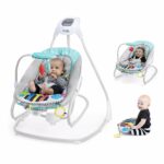 Baby Einstein 4-in-1 Musical Swing & Rocker, with Piano Toy - Image 4