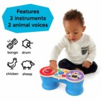 Baby Einstein Upbeat Tunes Magic Touch Wooden Drum​ - Image 4