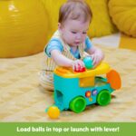Bright Starts Pop & Roll Safari Bus Ball Play Toy - Image 6
