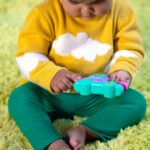 Bright Starts Safari Driver Take Along Toy with Music and Lights-Purple - Image 5