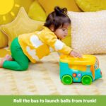 Bright Starts Pop & Roll Safari Bus Ball Play Toy - Image 5
