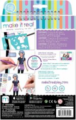 Make It Real Fashion Design Sketchbook - Pastel Pop - Image 2