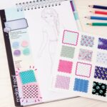 Make It Real Fashion Design Sketchbook - Pastel Pop - Image 5