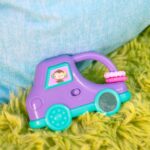 Bright Starts Safari Driver Take Along Toy with Music and Lights-Purple - Image 3