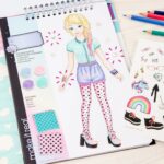 Make It Real Fashion Design Sketchbook - Pastel Pop - Image 7