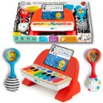 Baby Einstein First Tunes Magic Baby Gift Set with Two Rattles and Piano