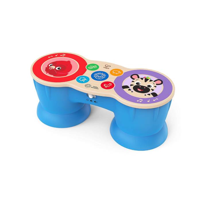 Baby Einstein Upbeat Tunes Magic Touch Wooden Drum_ Baby Einstein Upbeat Tunes Magic Touch Wooden Drum_