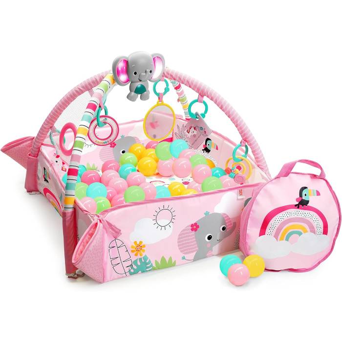 Bright Starts 5-in-1 Your Way Ball Play Activity Gym and Ball Pit with 40 Balls Bright Starts 5-in-1 Your Way Ball Play Activity Gym and Ball Pit with 40 Balls