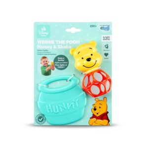 Bright Starts Disney Baby Winnie The Pooh Hunny Shake Rattle