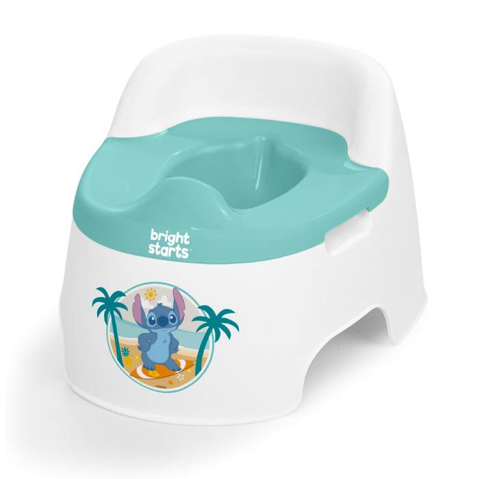 Bright Starts Disney Stitch Full Comfort Baby Potty Bright Starts Disney Stitch Full Comfort Baby Potty