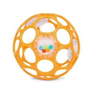 Bright Starts Oball Rattle Easy-Grasp Toy - Yellow