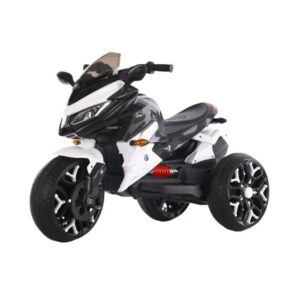 Kids Electric Motorbike - White - TG