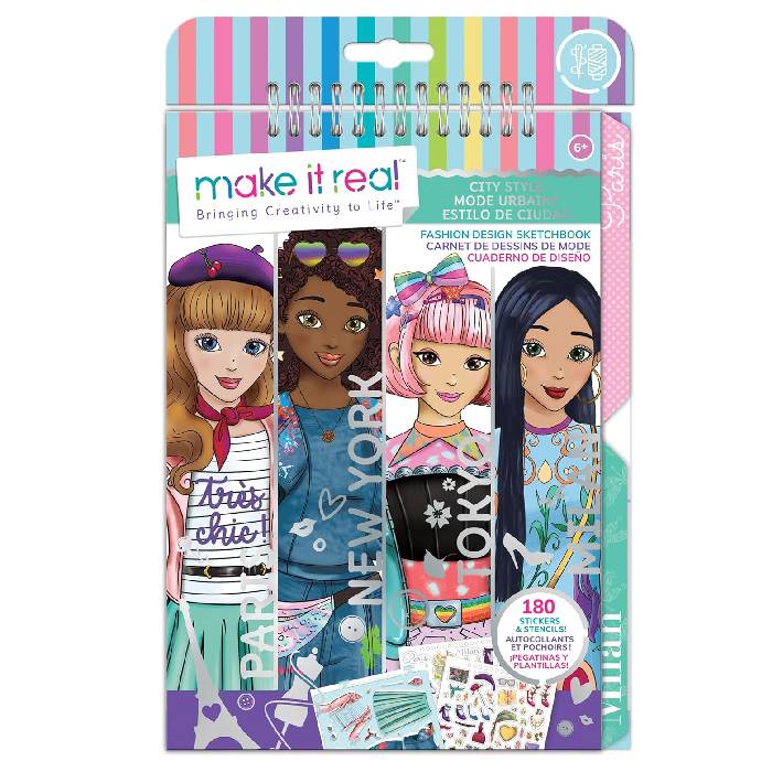 Make It Real City Style Fashion Sketch Book Make It Real City Style Fashion Sketch Book