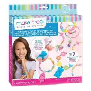 Make It Real Pop! Shake! Twist! DIY Bracelet Kit