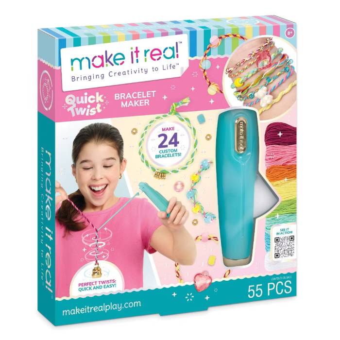 Make It Real Quick Twist Bracelet Maker Make It Real Quick Twist Bracelet Maker