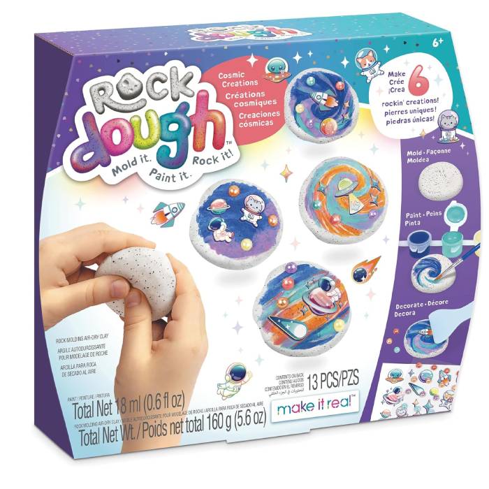 Make It Real Rock Dough Cosmic Creations Rock Molding Air-Dry Clay Make It Real Rock Dough Cosmic Creations Rock Molding Air-Dry Clay