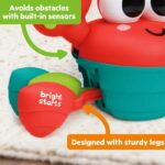 Bright Starts Rockin Crawling Crab Interactive Baby Toy with Music & Dancing-Red - Image 4